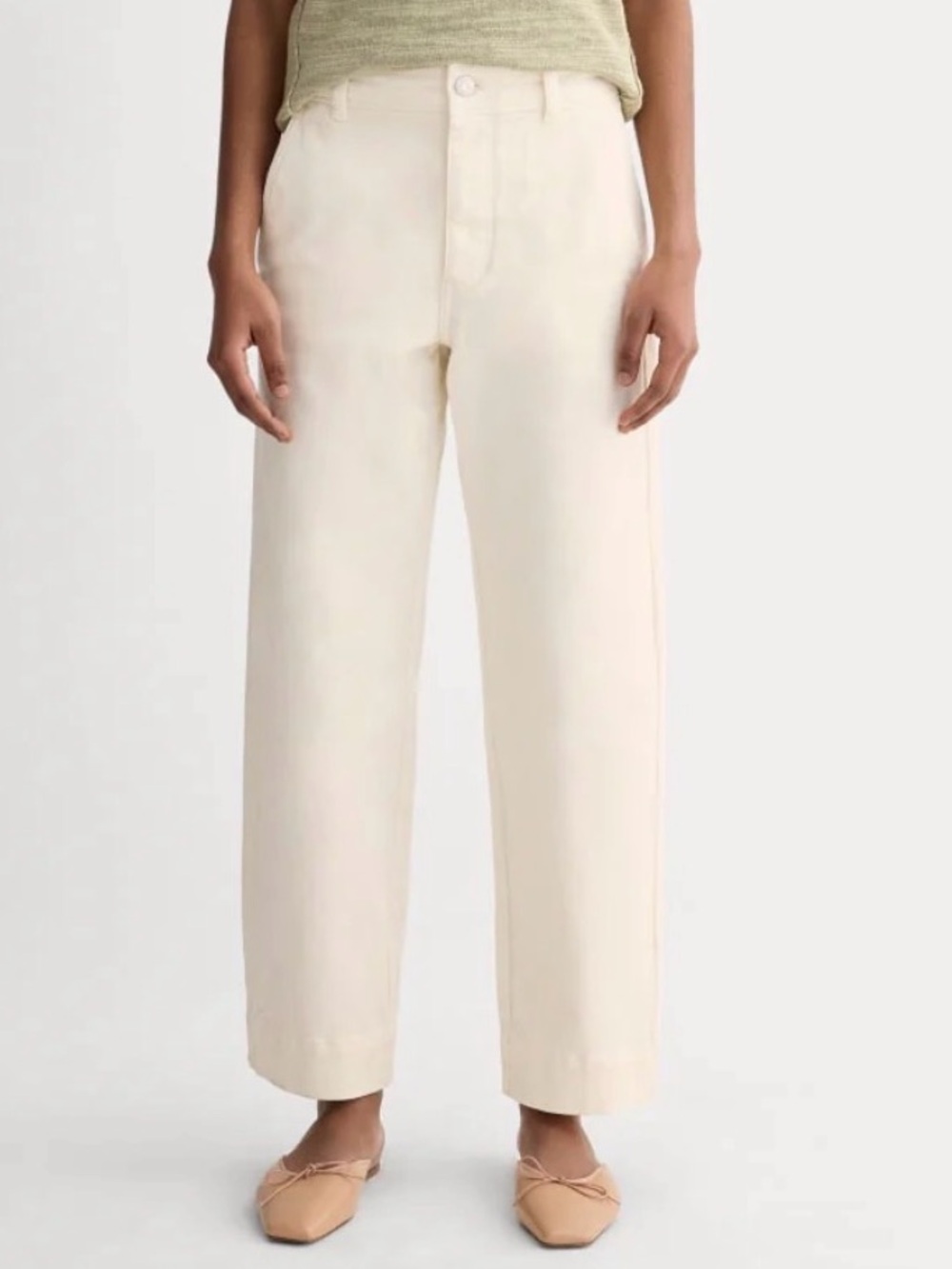 Everlane | Utility Pant in Bone | Size 6 |
